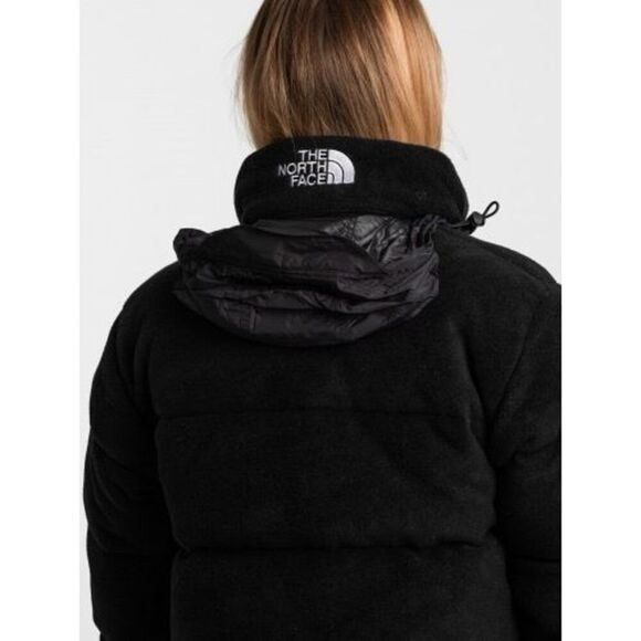 The North Face Women's Black Full Zip 2000 Polar Nuptse Down Jacket Large NWOT - Picture 7 of 14
